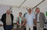 Lancement de souscription pour une église. P. Dubourg-Noves à gauche. Photo CL.